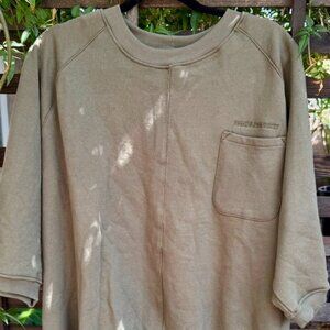 Daniel Patrick Olive Green Extra Large Thick Shirt New Men's Designer Fashion